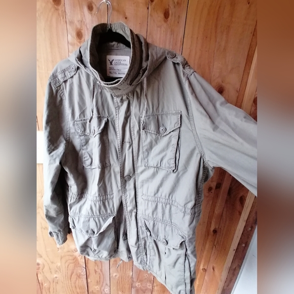 American Eagle Army Green jacket - Picture 3 of 5